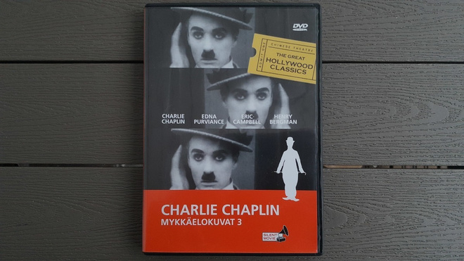 DVD: Charlie Chaplin Mykkäelokuvat 3 (1916-1917/?)