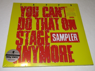 *2LP* FRANK ZAPPA You Can't Do That On Stage Anymore