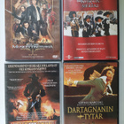Muskettisoturit- leffoja 4 kpl  DVD  10€ - pikkukuva 1
