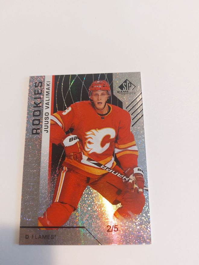 2018-19 SP Game Used Snowstorm #122 Juuso Välimäki /5