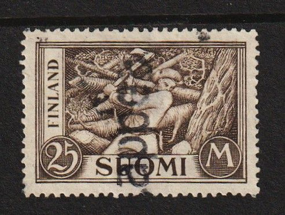 1930 25mk rivileimattu yleismerkki