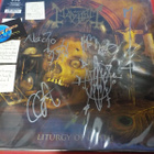 MAYHEM - LITURGY OF DEATH UUSI LP KOKO BÄNDIN NIMMAREILLA W - pikkukuva 1