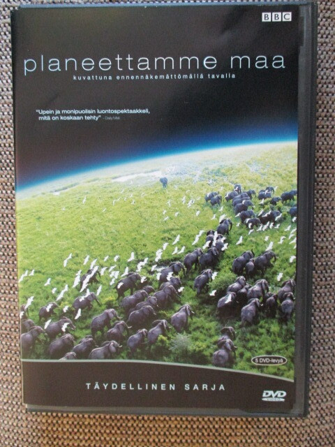 PLANEETTAMME MAA (5 x DVD) DAVID ATTENBOROUGH (BBC)