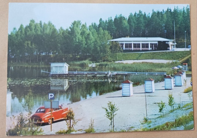 Salo, Suomusjärvi, Lahnajärvi - taukopaikka, uimarantaa,ei p
