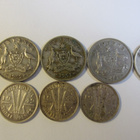 Six pence ja three pence kolikot, Australia - pikkukuva 4