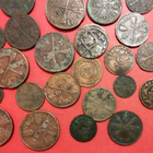 Ruotsi 30 rahaa, 1700-1800 -luku. Kunto huono-surkea (KD21) - pikkukuva 3