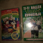 VHS videokasetti Ti-Ti - nalle Kuvakirja & Sateenkaari 2 kp - pikkukuva 1