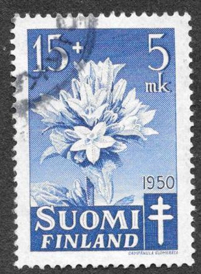 Tuberkuloosi 1950 15+5mk (LAPE 387) O