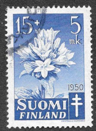 Tuberkuloosi 1950 15+5mk (LAPE 387) O