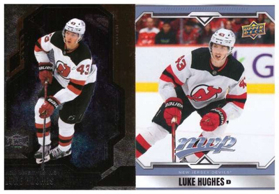 2 x LUKE HUGHES Devils