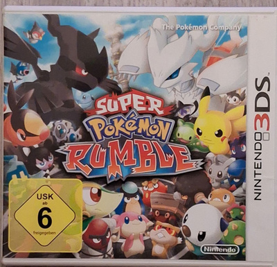 * Super Pokemon Rumble 3DS Kuin Uusi Lue Kuvaus