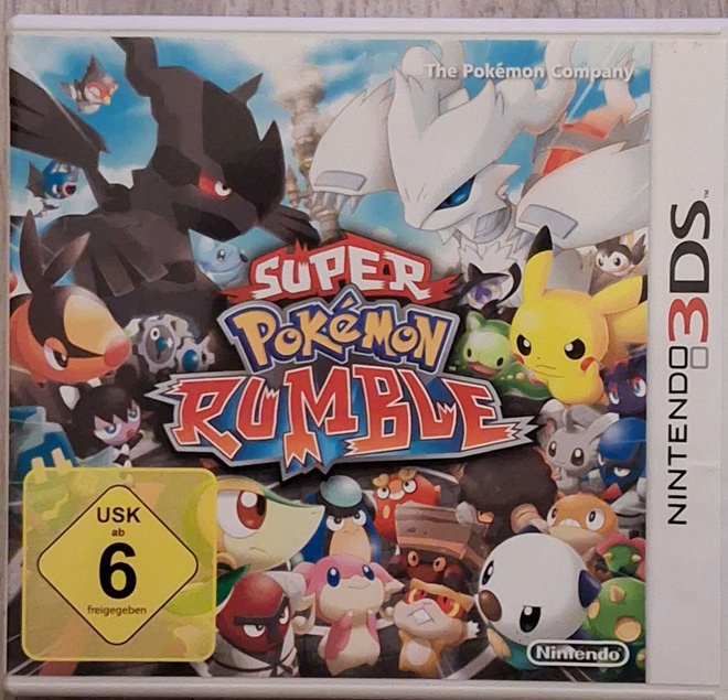 * Super Pokemon Rumble 3DS Kuin Uusi Lue Kuvaus