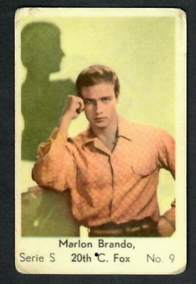 Keräilykuva - Marlon Brando Serie S No. 9 20th C. Fox