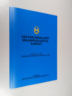 Valtakunnalliset maanpuolustuskurssit : kurssit 191-200 :...