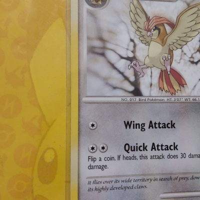 Pidgeotto #58 Pokemon Secret Wonders non holo card