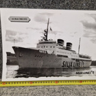 Silja Line Bore höyrylaivan laminoitu kuva 30 x 40 cm - pikkukuva 4