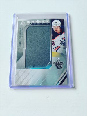 Jesse Puljujärvi 21-22 SP Game-Used Banner Year