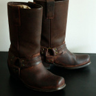 Johnny Bulls Western Boots 38 ruskeat nahkabootsit - pikkukuva 1