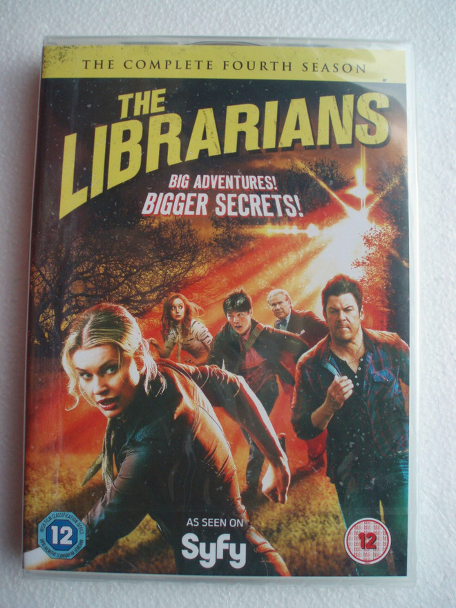 Librarians kaudet 2 ja 4 DVD