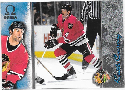 1997-98 Pacific Omega #47 Keith Carney Chicago Blackhawks