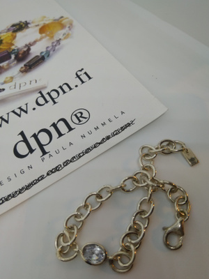 DPN Design Paula Nummela RANNEKORU hopeaa
