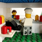 Lego town 675 Snack bar vuodelta 1979 - pikkukuva 3