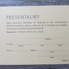 ULVILA.....Friitalan Nahka Oy. Lahjakortti v. 1968. - pikkukuva 2