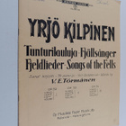 Yrjo Kilpinen : Tunturilauluja = Fjällsånger = Fjeldliede... - pikkukuva 1