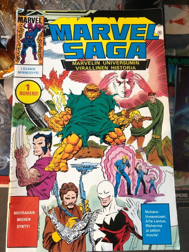 Marvel Saga #1. 1989.