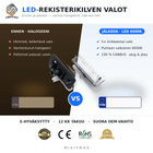 Toyota / Lexus LED rekisterikilven valot — kirkk - pikkukuva 1