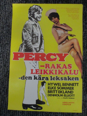 Percy - Rakas leikkikalu (1971) - vanha elokuvajuliste