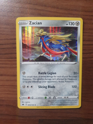 Pokemon Zacian 094/159 holo rare