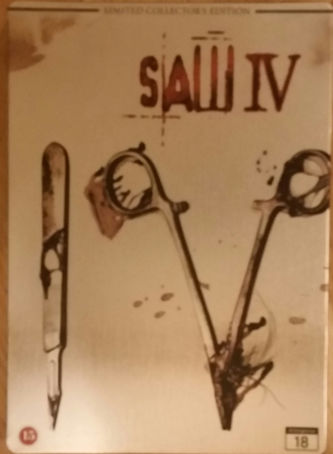 Saw 4 STEELBOOK  -DVD
