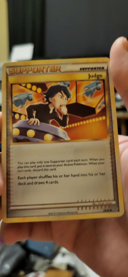 Judge #78 Pokemon HGSS Unleashed card