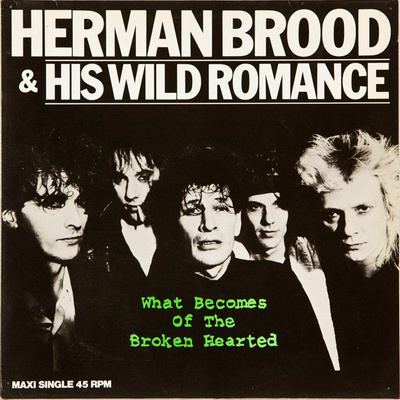 HERMAN BROOD:WHAT BECOMES OF THE BROKEN HEARTED..VINYYLI 12"