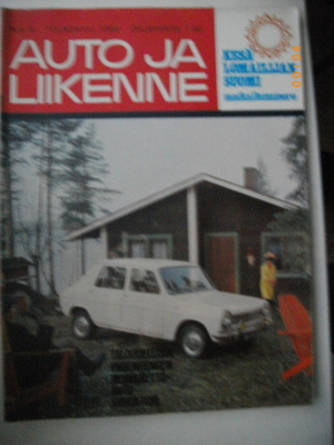 Auto ja liikenne Nro 5/1969 (27.5)