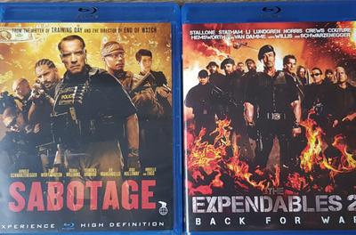 Sabotage +Expendables 2 -Blu-Ray