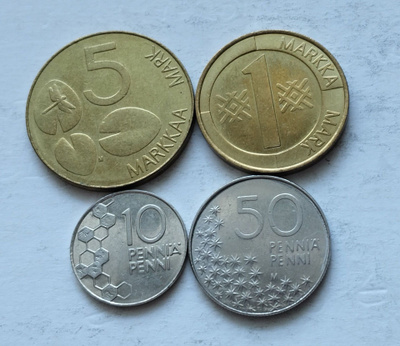 10 p - 5 mk, v. 1994, circ