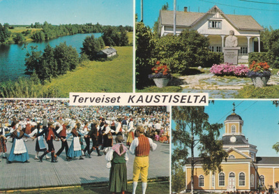 KIRKKOKORTTI - KAUSTISTEN KIRKKO - 1