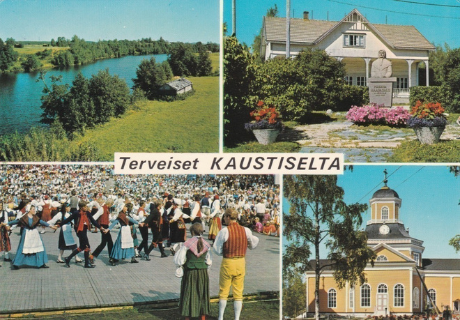 KIRKKOKORTTI - KAUSTISTEN KIRKKO - 1