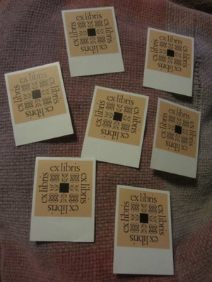 Ex Libris 7 kpl