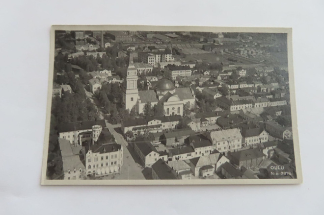 Oulu, ilmakuva (Veljekset Karhumäki Oy 2918)