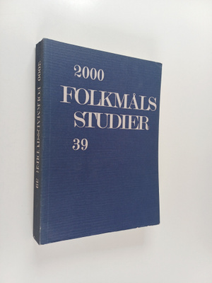 Folkmålsstudier 39/2000