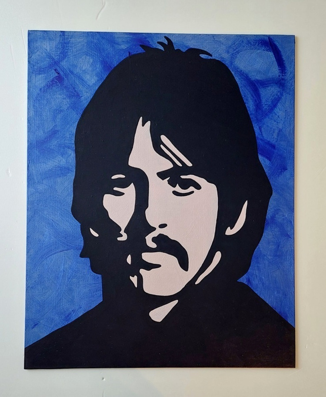The Beatles / George Harrison - Uniikki taulu