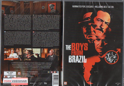 boys from brazil (7 629) UUSI -FI- DVD nordic, gregory peck