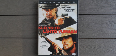 DVD: Klo 15:10 Lähtö Yumaan 2xDVD (Russel Crowe 2007)