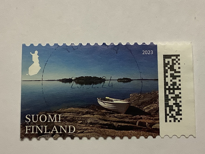 2817/ 2023 Kansallismaisemia - Saaristomeri o leimattu