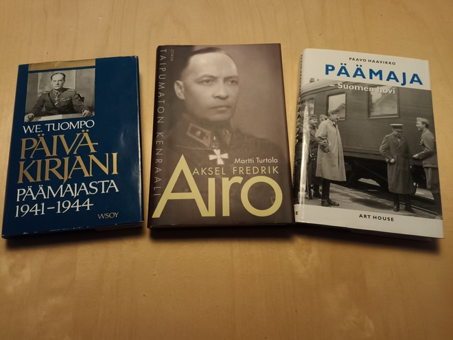 Sotahistoriaa - Päämajan toimintaa