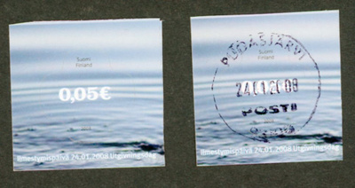 2008 Yleismerkki 0,05 € EpLo ja **