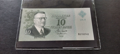 10mk 1963 Litt.A, KO1-Tam (v), O-sarjaa, KL 9-10